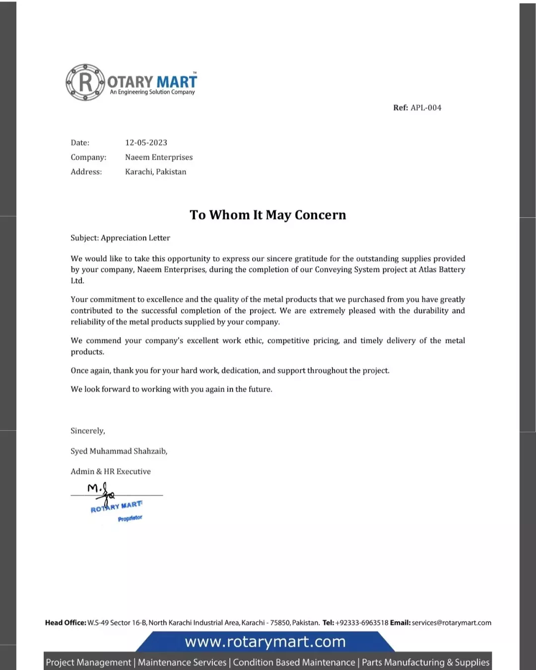 we may not have it all together, but together, we have it all.thanks @rotary mart for this kind