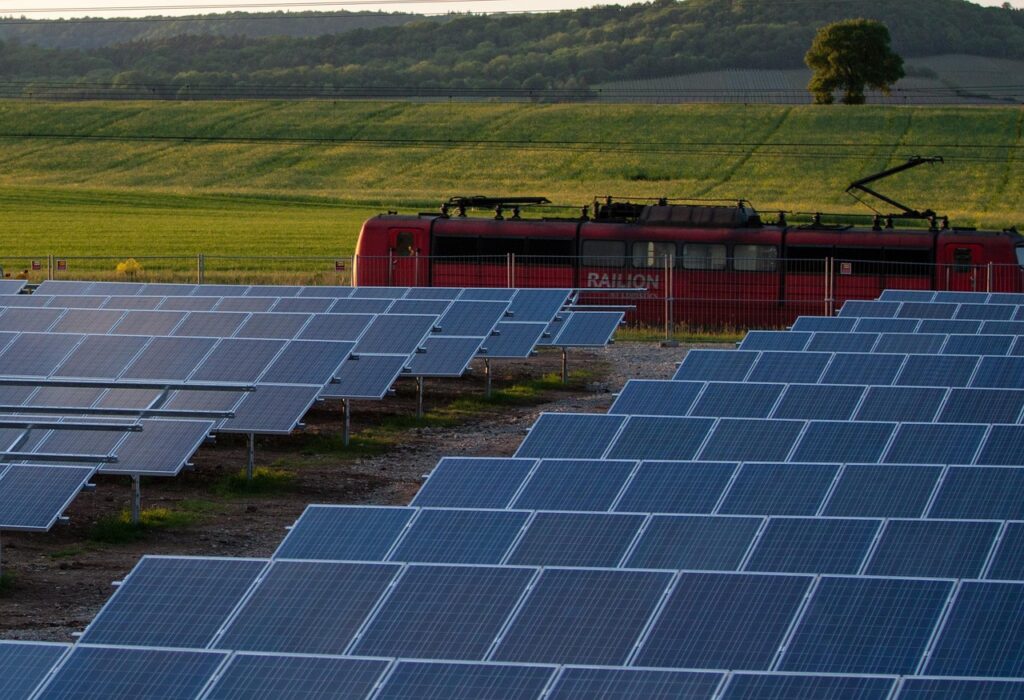 solar cells, solar photovoltaic, electricity, energy, solar energy, train, solar field, solar energy, solar energy, solar energy, solar energy, solar energy